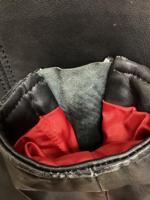DIESEL（ディーゼル）DIESEL (ディーゼル) レザーライダースジャケット ブラック サイズ:Ｌの古着・服飾アイテム