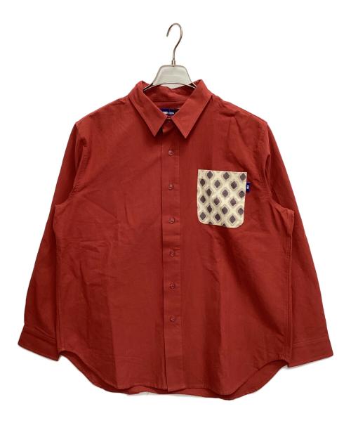 WIND AND SEA（ウィンダンシー）WIND AND SEA (ウィンダンシー) 長袖シャツ レッド サイズ:Ｌ 未使用品の古着・服飾アイテム