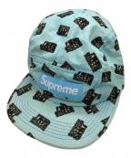 SUPREMEシュプリーム）の古着「キャップ　Shit Camp Cap」｜ブルー