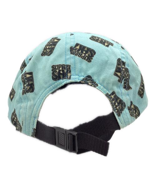 SUPREME（シュプリーム）SUPREME (シュプリーム) キャップ　Shit Camp Cap ブルーの古着・服飾アイテム