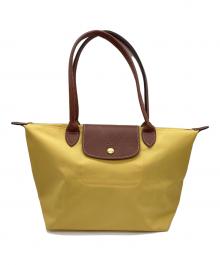 LONGCHAMP（ロンシャン）の古着「折りたたみバッグ ル プリアージュ」｜イエロー
