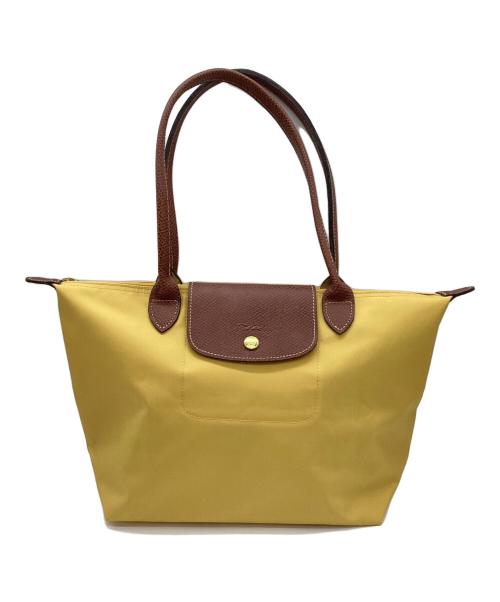 LONGCHAMP（ロンシャン）LONGCHAMP (ロンシャン) 折りたたみバッグ ル プリアージュ イエローの古着・服飾アイテム