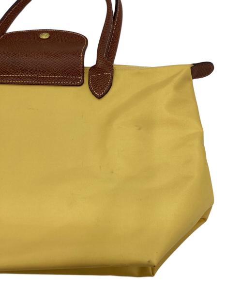 LONGCHAMP（ロンシャン）LONGCHAMP (ロンシャン) 折りたたみバッグ ル プリアージュ イエローの古着・服飾アイテム