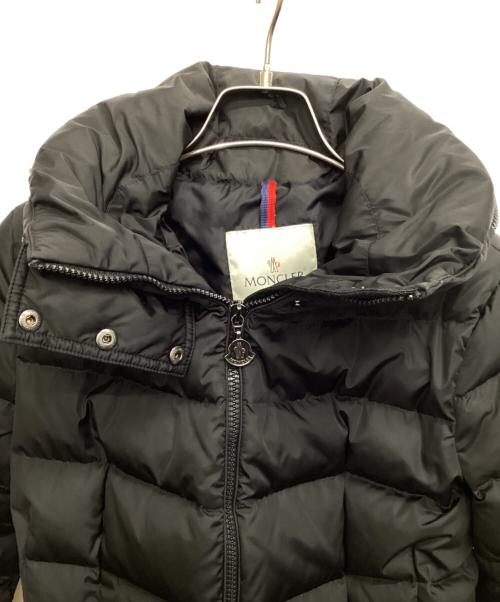 MONCLER（モンクレール）MONCLER (モンクレール) ダウンコート FLAMMETTE GIUBBOTTO ブラックの古着・服飾アイテム