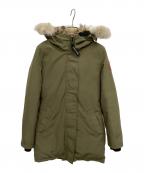 CANADA GOOSEカナダグース）の古着「ダウンコート Victoria Parka」｜ブラック