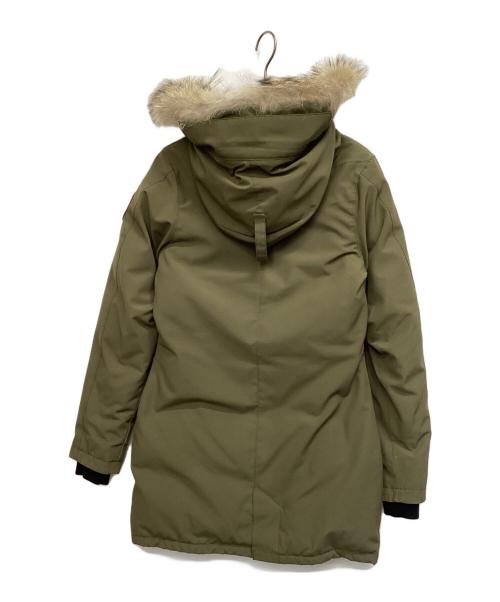 CANADA GOOSE（カナダグース）CANADA GOOSE (カナダグース) ダウンコート Victoria Parka ブラック サイズ:XSの古着・服飾アイテム