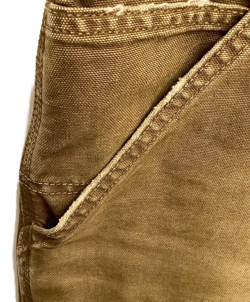 CarHartt（カーハート）CarHartt (カーハート) デニムハーフパンツ OG DOUBLE KNEE SHORT ブラウン サイズ:XLの古着・服飾アイテム