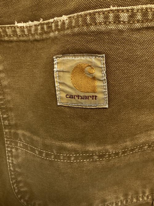 CarHartt（カーハート）CarHartt (カーハート) デニムハーフパンツ OG DOUBLE KNEE SHORT ブラウン サイズ:XLの古着・服飾アイテム