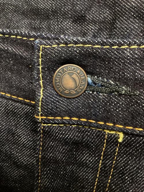 MOMOTARO JEANS（桃太郎ジーンズ）MOMOTARO JEANS (桃太郎ジーンズ) デニムパンツ 銅丹特濃ナローテーパード ジッパーフライ インディゴ サイズ:86cm (W34の古着・服飾アイテム