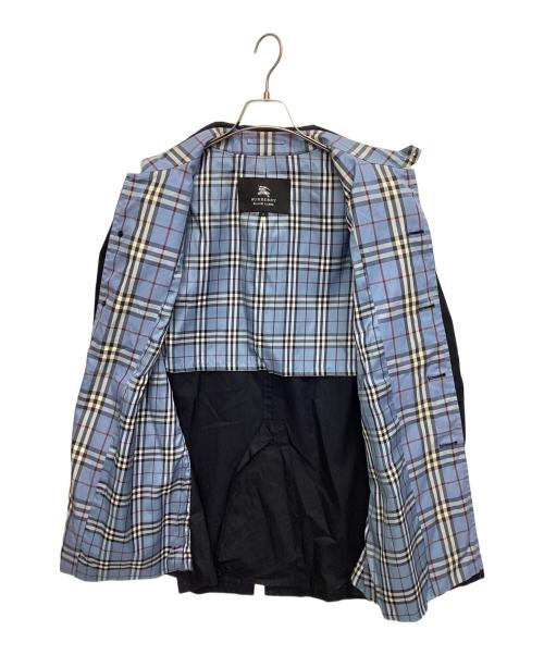 BURBERRY BLACK LABEL（バーバリーブラックレーベル）BURBERRY BLACK LABEL (バーバリーブラックレーベル) ステンカラーコート ネイビー サイズ:Ｍの古着・服飾アイテム
