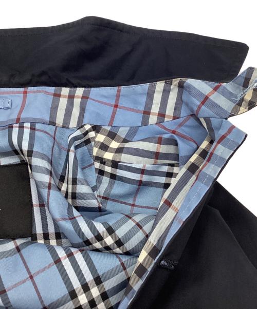 BURBERRY BLACK LABEL（バーバリーブラックレーベル）BURBERRY BLACK LABEL (バーバリーブラックレーベル) ステンカラーコート ネイビー サイズ:Ｍの古着・服飾アイテム