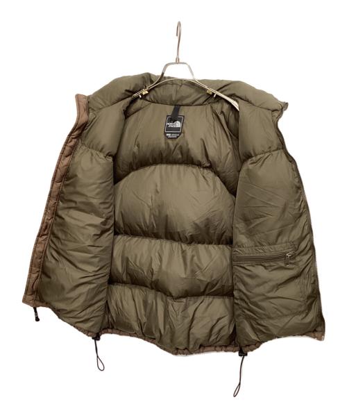 THE NORTH FACE（ザ ノース フェイス）THE NORTH FACE (ザ ノース フェイス) ダウンベスト ヌプシダウンベスト ブラウン サイズ:Ｌの古着・服飾アイテム