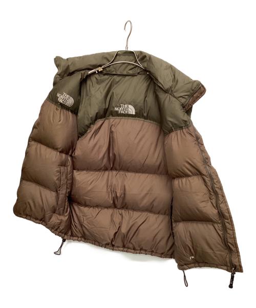 THE NORTH FACE（ザ ノース フェイス）THE NORTH FACE (ザ ノース フェイス) ダウンベスト ヌプシダウンベスト ブラウン サイズ:Ｌの古着・服飾アイテム