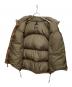 中古・古着 THE NORTH FACE (ザ ノース フェイス) ダウンベスト ヌプシダウンベスト ブラウン サイズ:Ｌ：10000円