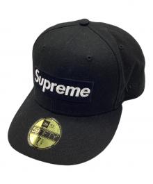 SUPREME×New Era（シュプリーム×ニューエラ）の古着「キャップ Sharpie Box Logo New Era Fitted Cap」｜ブラック