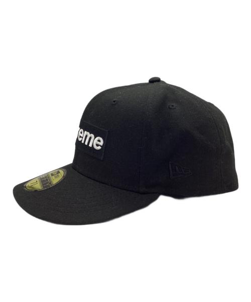 SUPREME（シュプリーム）Supreme (シュプリーム) New Era (ニューエラ) キャップ Sharpie Box Logo New Era Fitted Cap ブラック サイズ:7 5/8の古着・服飾アイテム