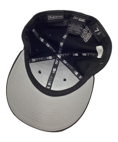 SUPREME（シュプリーム）Supreme (シュプリーム) New Era (ニューエラ) キャップ Sharpie Box Logo New Era Fitted Cap ブラック サイズ:7 5/8の古着・服飾アイテム