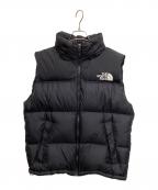 THE NORTH FACEザ ノース フェイス）の古着「ダウンジャケット NUPTSE VEST」｜ブラック