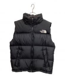 THE NORTH FACE（ザ ノース フェイス）の古着「ダウンジャケット NUPTSE VEST」｜ブラック