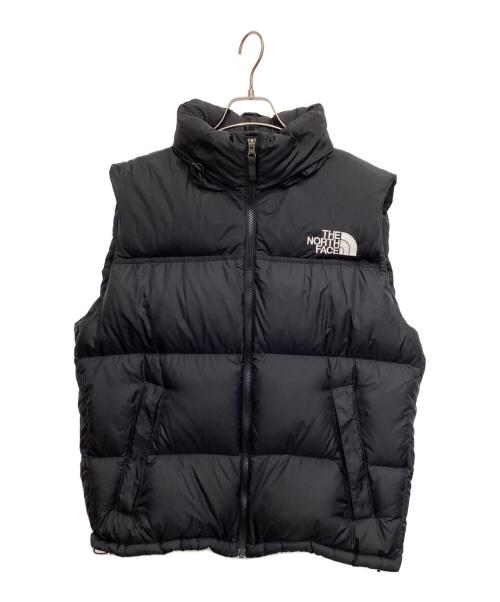 THE NORTH FACE（ザ ノース フェイス）THE NORTH FACE (ザ ノース フェイス) ダウンジャケット NUPTSE VEST ブラック サイズ:Lの古着・服飾アイテム