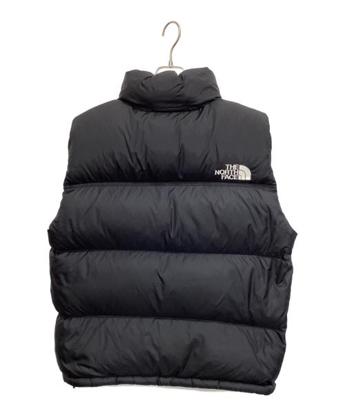 THE NORTH FACE（ザ ノース フェイス）THE NORTH FACE (ザ ノース フェイス) ダウンジャケット NUPTSE VEST ブラック サイズ:Lの古着・服飾アイテム