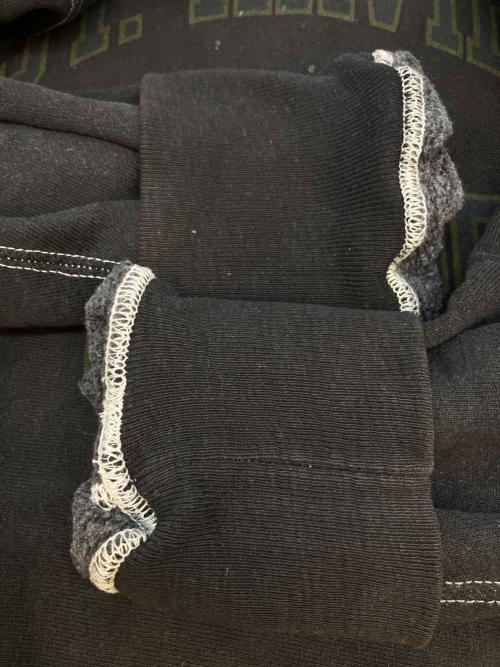 Champion REVERSE WEAVE（チャンピオン リバース ウィーブ）Champion REVERSE WEAVE (チャンピオン リバース ウィーブ) クルーネックスウェット ブラック サイズ:SIZE XLの古着・服飾アイテム