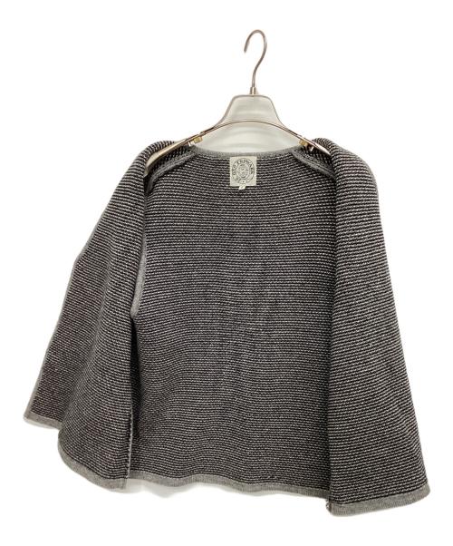 GEO TROWARK（ジオトロワーク）GEO TROWARK (ジオトロワーク) ニットベスト ブラック×グレー サイズ:Sの古着・服飾アイテム