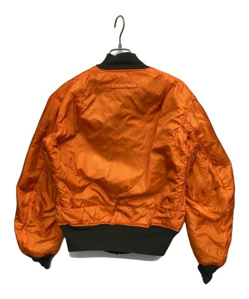 ALPHA（アルファ）ALPHA (アルファ) MA-1ジャケット USA製 グリーン サイズ:Sの古着・服飾アイテム