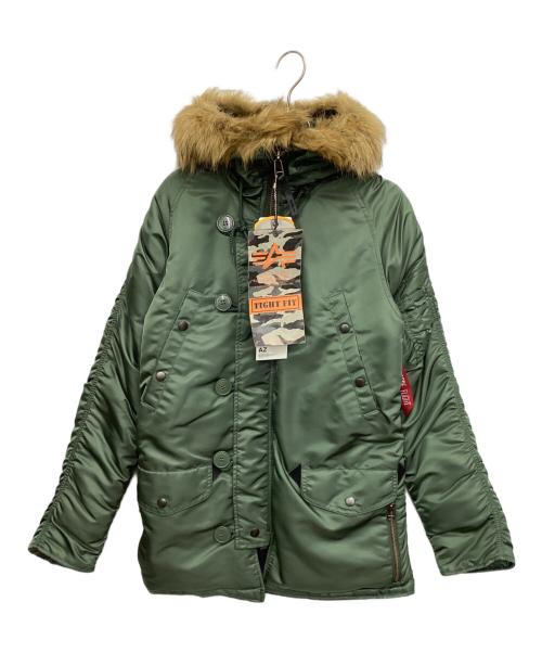 ALPHA（アルファ）ALPHA (アルファ) N-3Bタイプコート グリーン サイズ:S 未使用品の古着・服飾アイテム