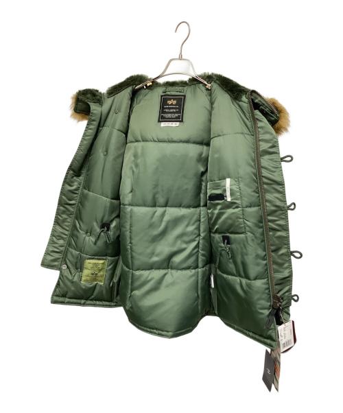 ALPHA（アルファ）ALPHA (アルファ) N-3Bタイプコート グリーン サイズ:S 未使用品の古着・服飾アイテム