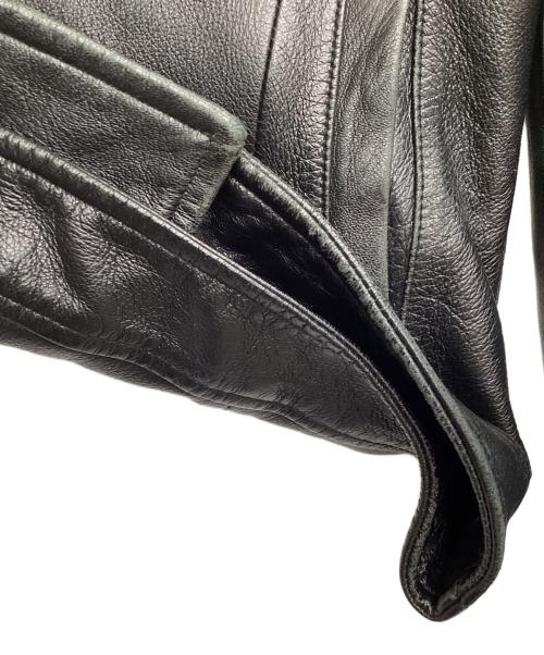 その他ブランド（ソノタブランド）その他ブランド (ソノタブランド) レザーナポレオンジャケット ブラック サイズ:Ｌの古着・服飾アイテム