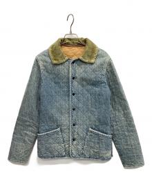 KAPITAL（キャピタル）の古着「キルティングデニムジャケット」｜インディゴ