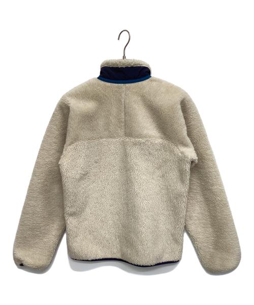 Patagonia（パタゴニア）Patagonia (パタゴニア) フリースジャケット ネイビー×ベージュ サイズ:Ｓの古着・服飾アイテム