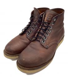 RED WING（レッドウィング）の古着「ブーツ 6-inch Classic Round」｜ブラウン