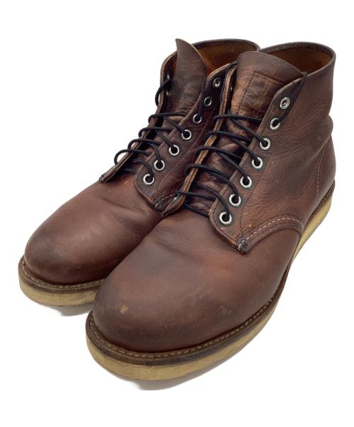 RED WING（レッドウィング）RED WING (レッドウィング) ブーツ 6-inch Classic Round ブラウン サイズ:27の古着・服飾アイテム