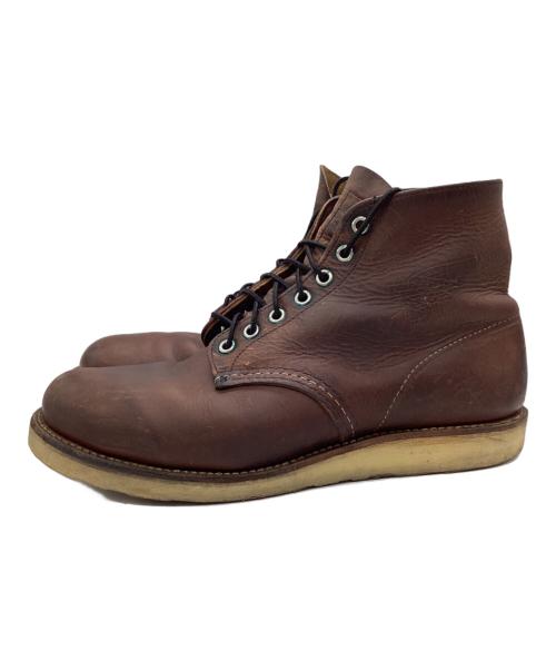 RED WING（レッドウィング）RED WING (レッドウィング) ブーツ 6-inch Classic Round ブラウン サイズ:27の古着・服飾アイテム