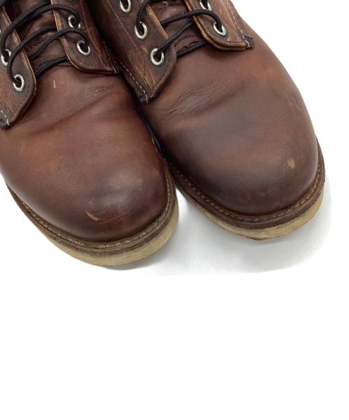 RED WING（レッドウィング）RED WING (レッドウィング) ブーツ 6-inch Classic Round ブラウン サイズ:27の古着・服飾アイテム