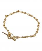 Gabriela Artigasブリエラアルティガス）の古着「ブレスレット 10mmDOUBLE BEAM BRACELE」｜GOLD VERMEIL