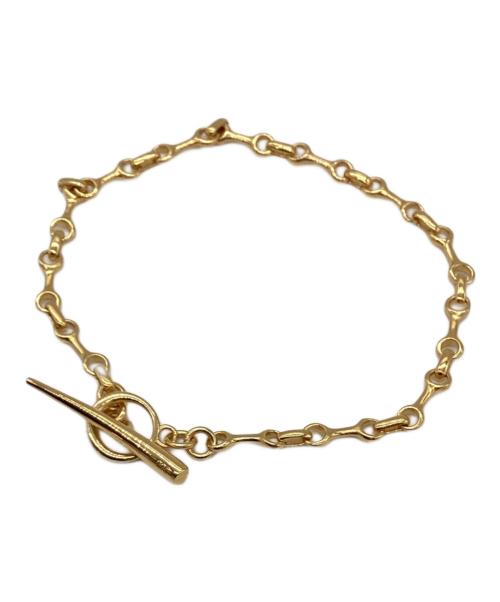 Gabriela Artigas（ブリエラアルティガス）GABRIELA ARTIGAS (ブリエラアルティガス) ブレスレット 10mmDOUBLE BEAM BRACELE GOLD VERMEILの古着・服飾アイテム