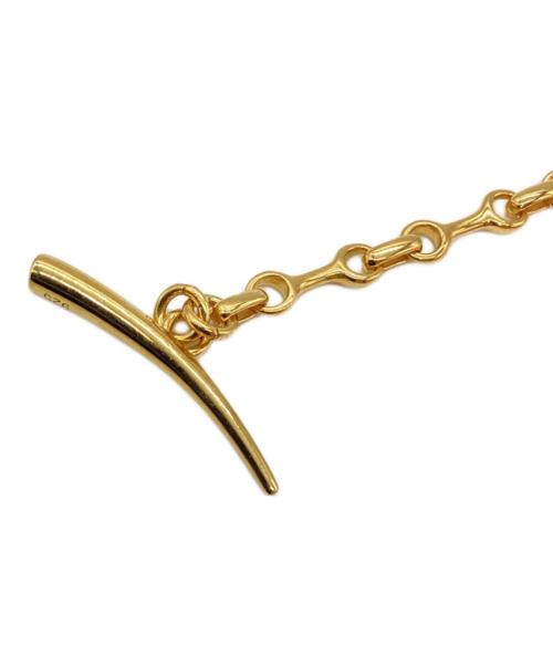 Gabriela Artigas（ブリエラアルティガス）GABRIELA ARTIGAS (ブリエラアルティガス) ブレスレット 10mmDOUBLE BEAM BRACELE GOLD VERMEILの古着・服飾アイテム