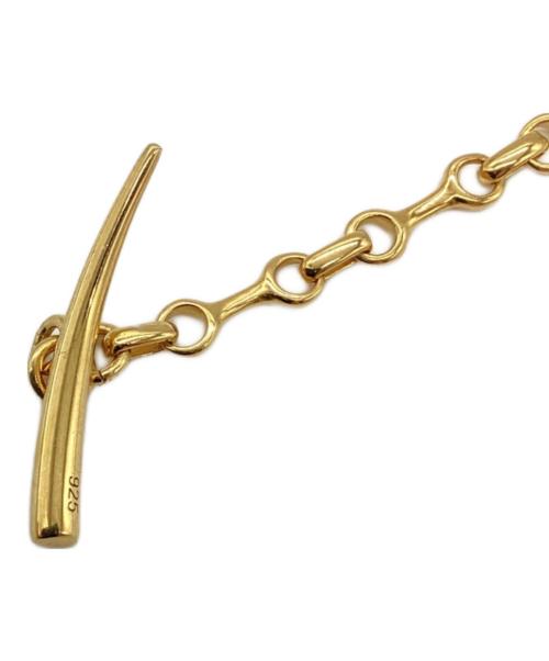 Gabriela Artigas（ブリエラアルティガス）GABRIELA ARTIGAS (ブリエラアルティガス) ブレスレット 10mmDOUBLE BEAM BRACELE GOLD VERMEILの古着・服飾アイテム