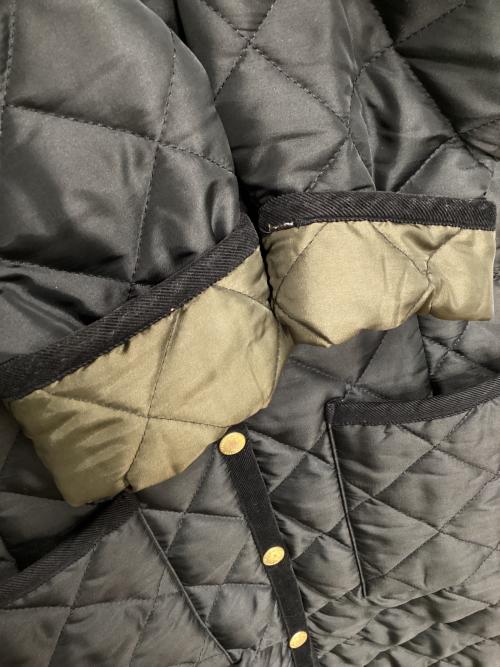 Traditional Weatherwear（トラディショナルウェザーウェア）Traditional Weatherwear (トラディショナルウェザーウェア) キルティングコート ブラック サイズ:34の古着・服飾アイテム