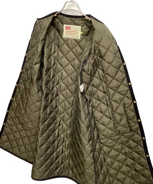 Traditional Weatherwear（トラディショナルウェザーウェア）Traditional Weatherwear (トラディショナルウェザーウェア) キルティングコート ブラック サイズ:34の古着・服飾アイテム