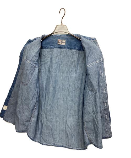 LEVI'S（リーバイス）LEVI'S (リーバイス) 長袖シャツ Blue Shirts インディゴ サイズ:Mの古着・服飾アイテム
