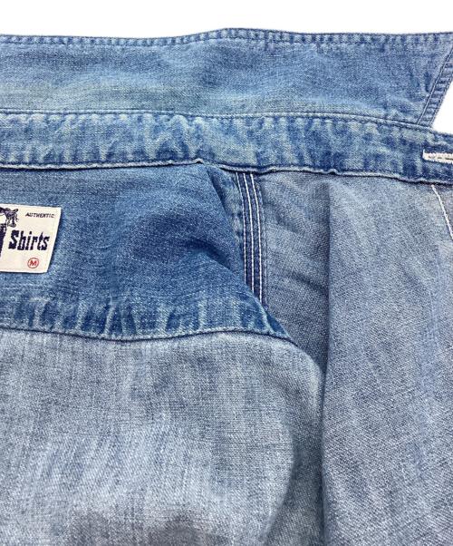 LEVI'S（リーバイス）LEVI'S (リーバイス) 長袖シャツ Blue Shirts インディゴ サイズ:Mの古着・服飾アイテム