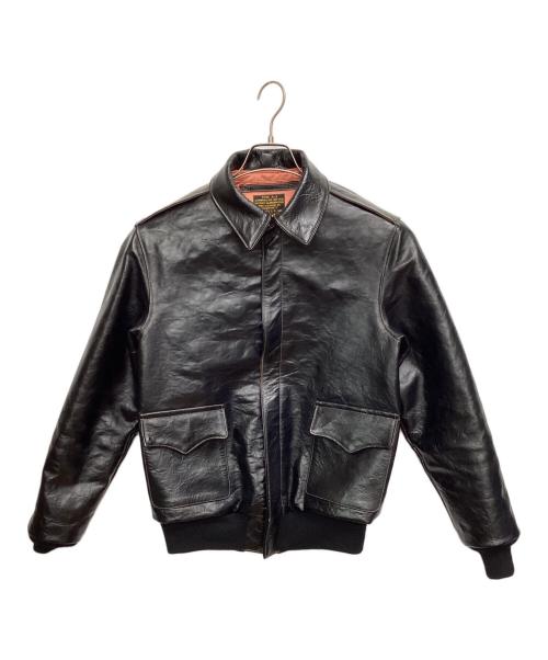 TOYS MCCOY（トイズマッコイ）TOYS McCOY (トイズマッコイ) レザージャケット TYPE A-2 RWA CLOTHING CO. BLACK VER ブラック サイズ:38の古着・服飾アイテム