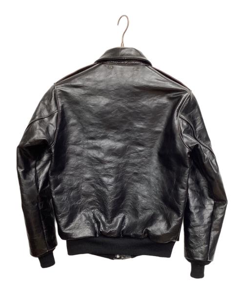 TOYS MCCOY（トイズマッコイ）TOYS McCOY (トイズマッコイ) レザージャケット TYPE A-2 RWA CLOTHING CO. BLACK VER ブラック サイズ:38の古着・服飾アイテム