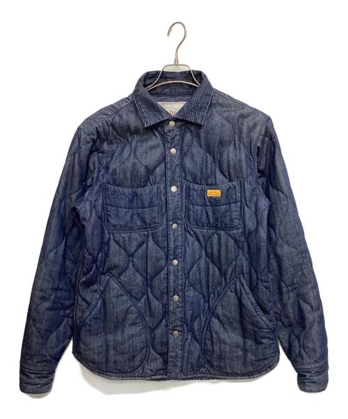 NATAL DESIGN（ネイタルデザイン）NATAL DESIGN (ネイタルデザイン) キルティングデニムジャケット インディゴ サイズ:Ｌの古着・服飾アイテム