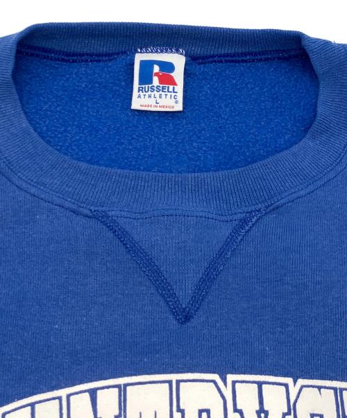 RUSSELL ATHLETIC（ラッセルアスレチック）RUSSELL ATHLETIC (ラッセルアスレチック) スウェット ブルー サイズ:SIZE Lの古着・服飾アイテム