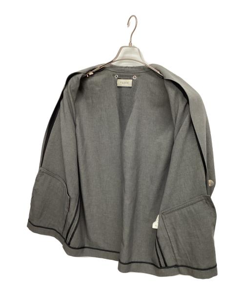 TAAK（ターク）TAAK (ターク) テーラードジャケット グレー サイズ:2の古着・服飾アイテム